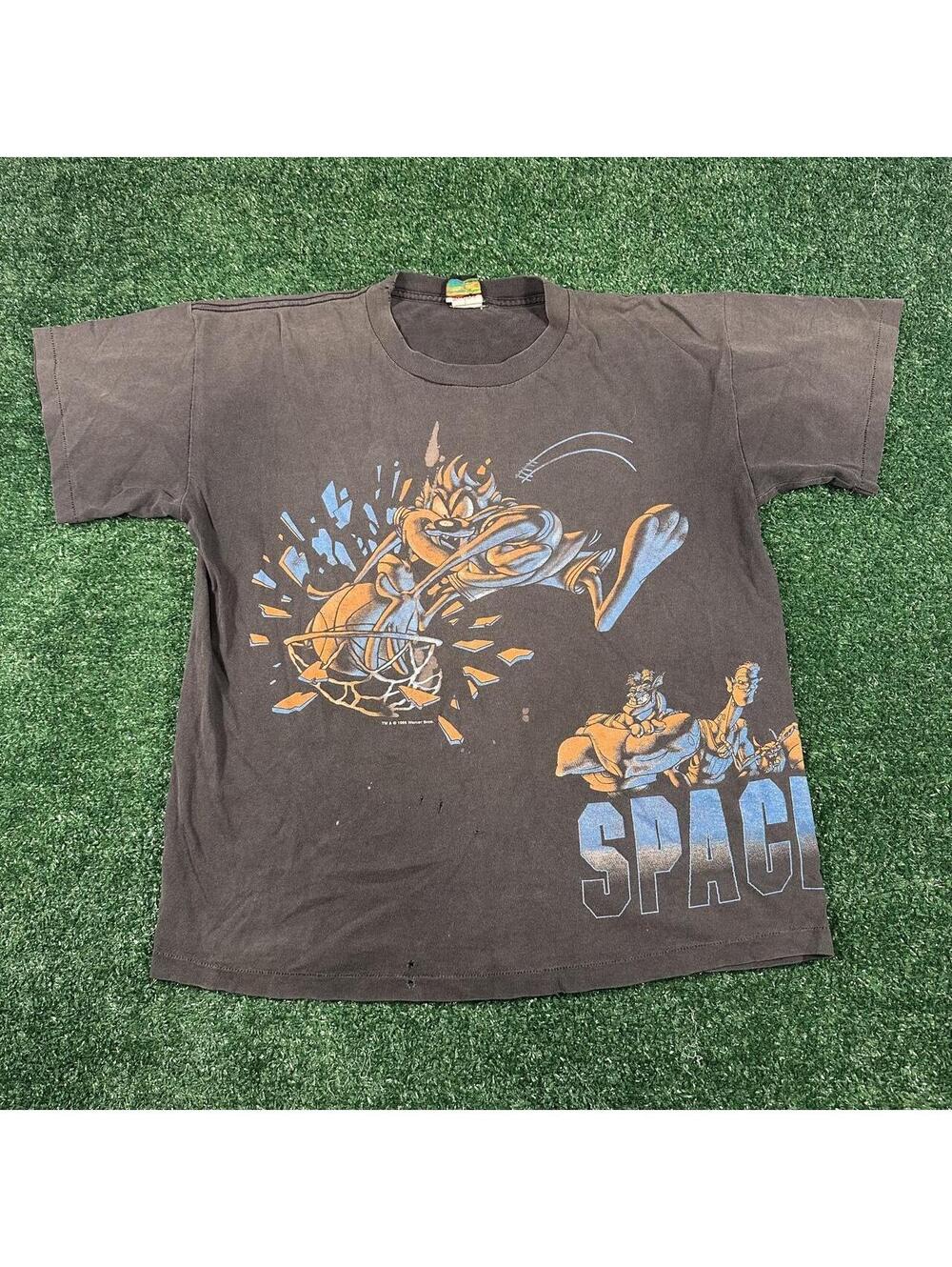 vintage 1996 Warner Bros. Space Jam single stitch shirt Taz the Tasmanian Devil